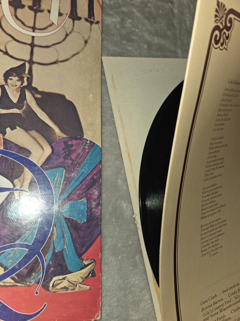 Vintage Gene Clark "No Other" 1974 Elektra Vinyl Album With Poster - Picture 10 of 16